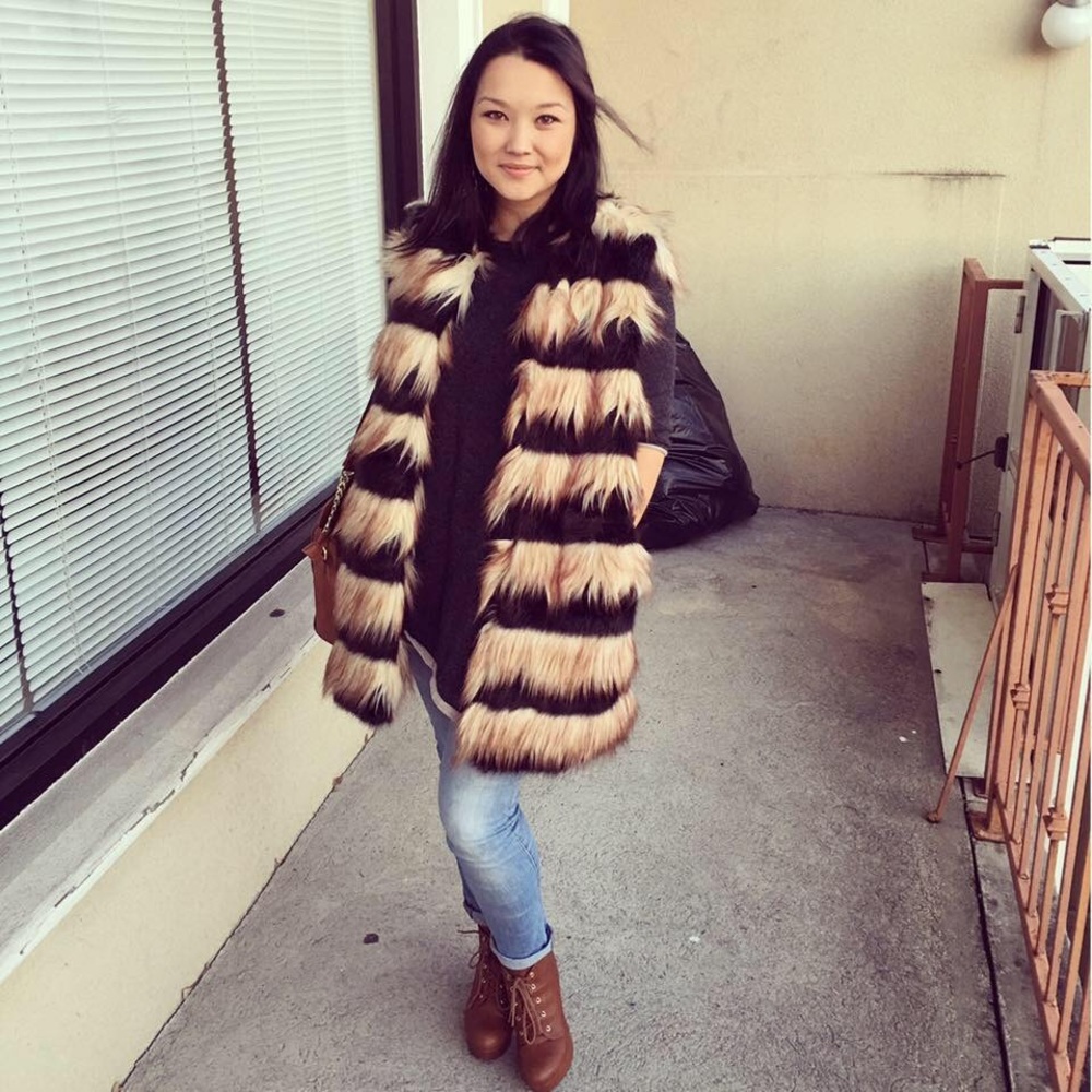 Keniston fur vest